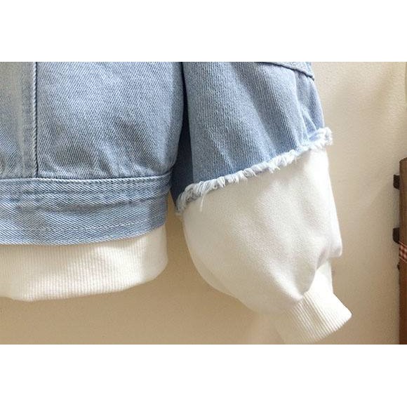Áo Khoác Denim Bò Nam Nữ Siêu Chất