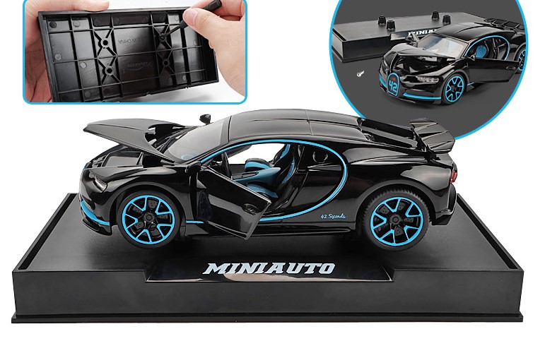 Ô tô Mô hình BUGATTI CHIRON tỉ lệ 1:32 Miniauto