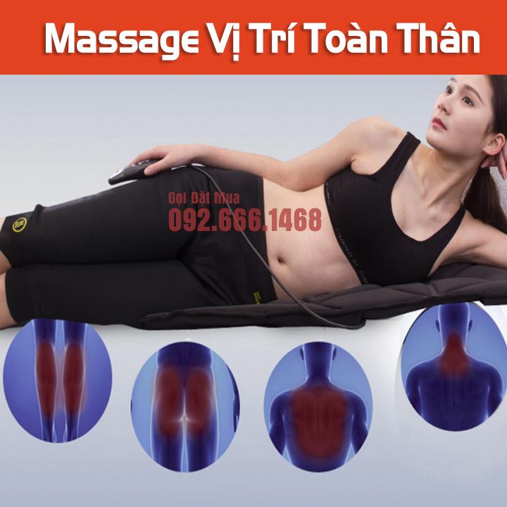 Đệm Mát Xa Toàn Thân Đa Năng Nệm Massage