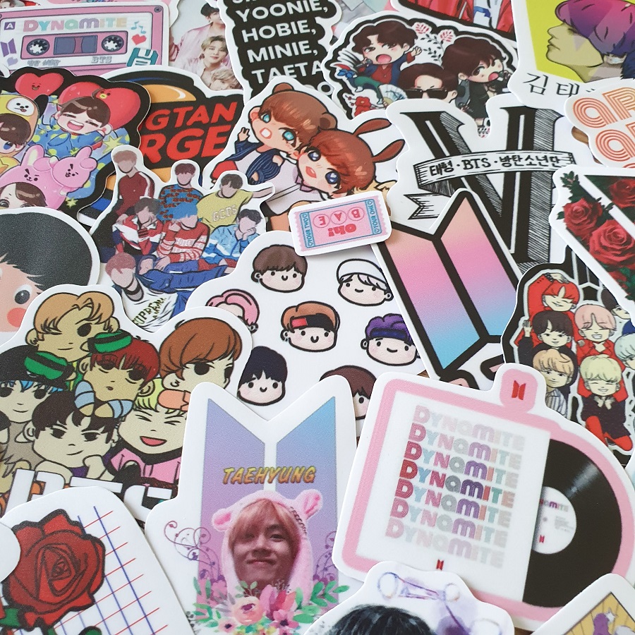[HCM]Set hình dán BTS Kpop Không thấm nước siêu hot  - Owl Sticker