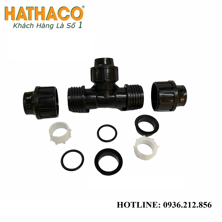 Tê 20 Ren Trong 20 (ren 1/2") HATHACO Dùng Cho Ống HDPE