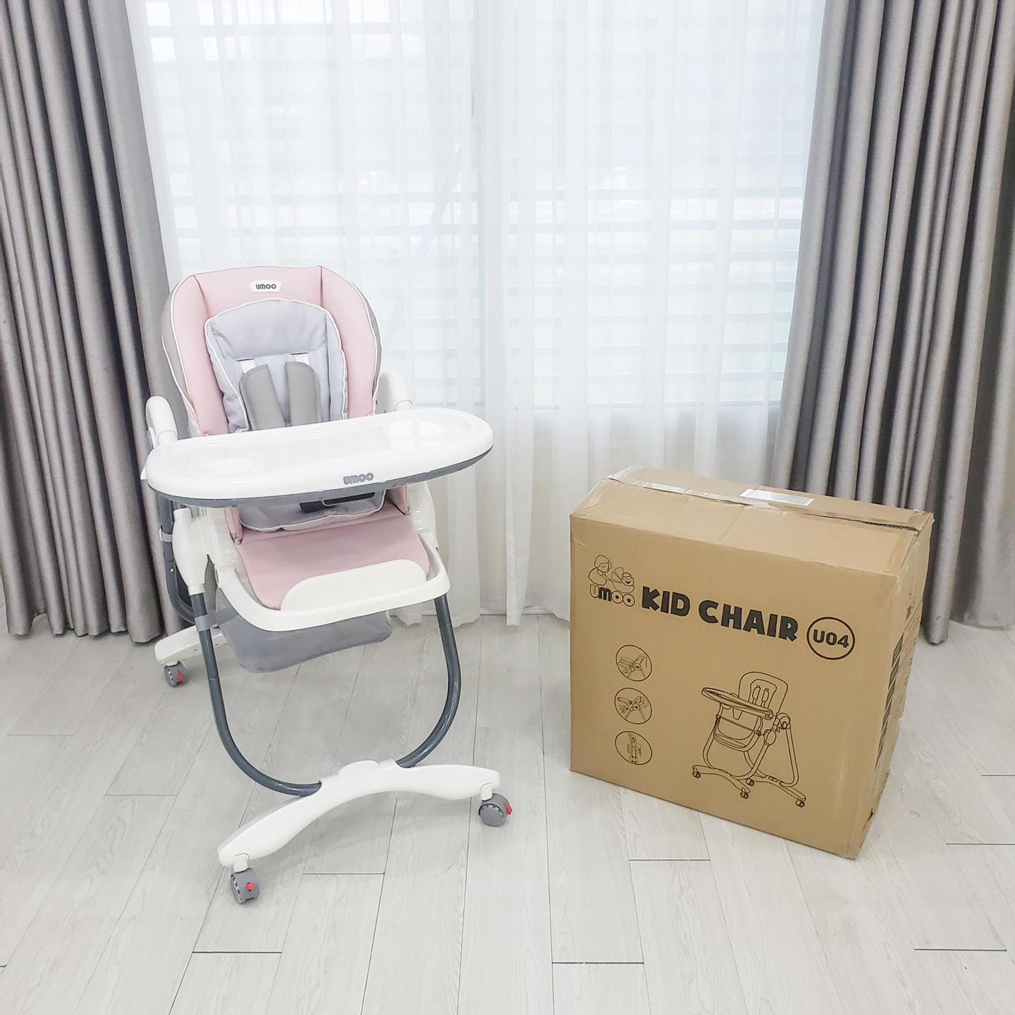 GHẾ ĂN DẶM CAO CẤP NEWBER - UMOO
