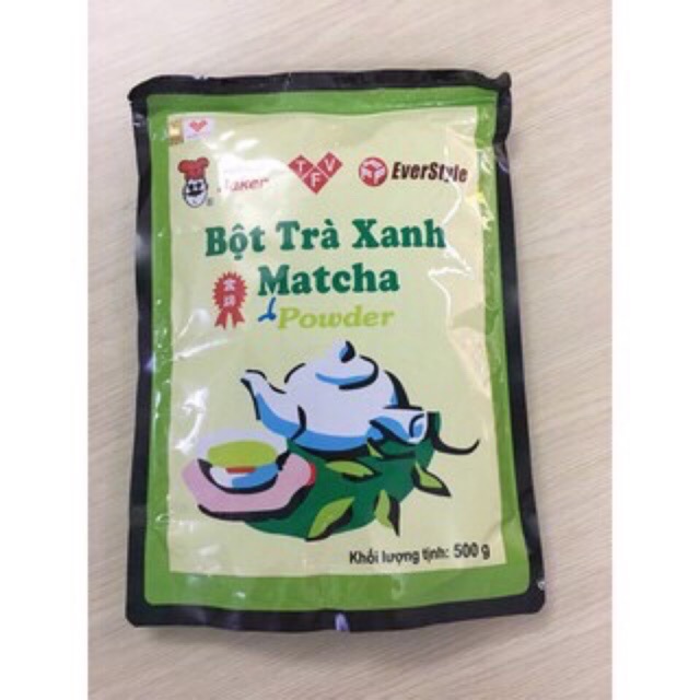 [HCM]Bột trà xanh MATCHA Đài loan gói 100gr