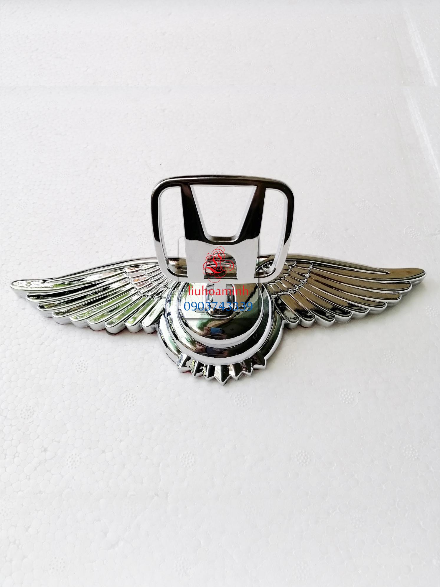 Logo cánh chim 3D Honda (đứng)