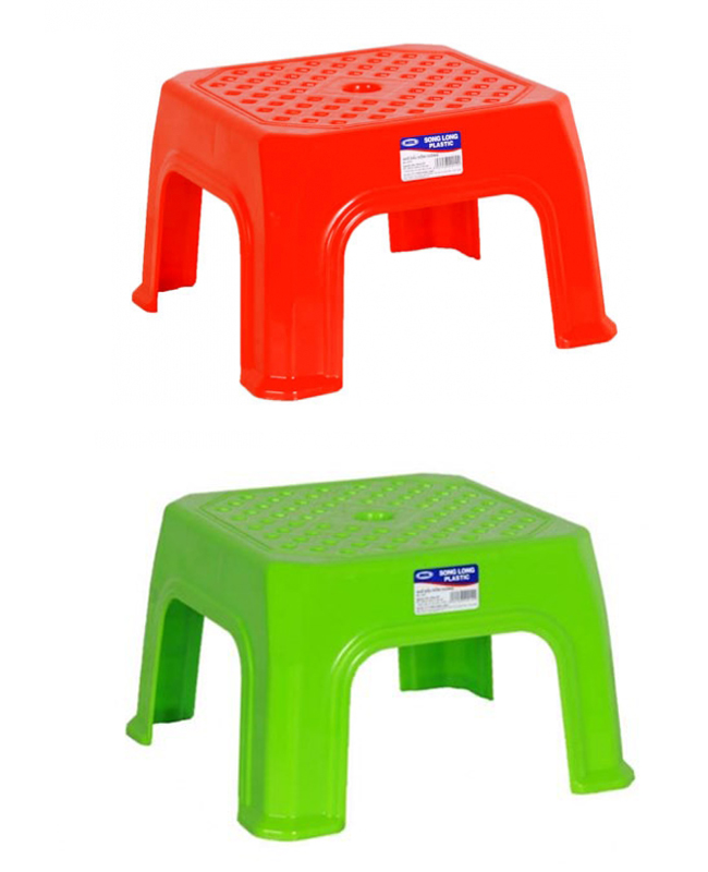 Ghế Đẩu Xổm Vuông Song Long 2741