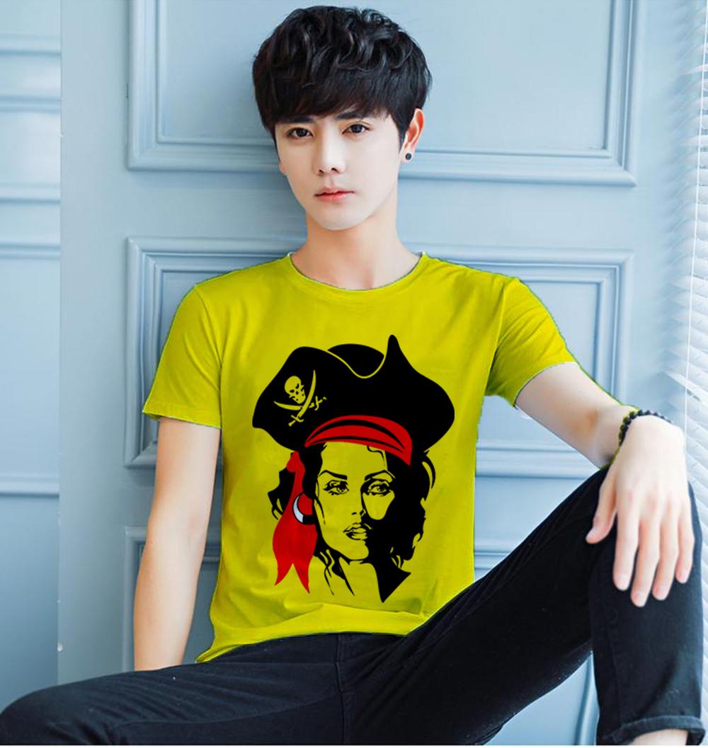 Áo thun Unisex in hình Vintage hải tặc nữ - Cotton Thun Phong Cách Cá Tính - Cực Chất Và Đẹp