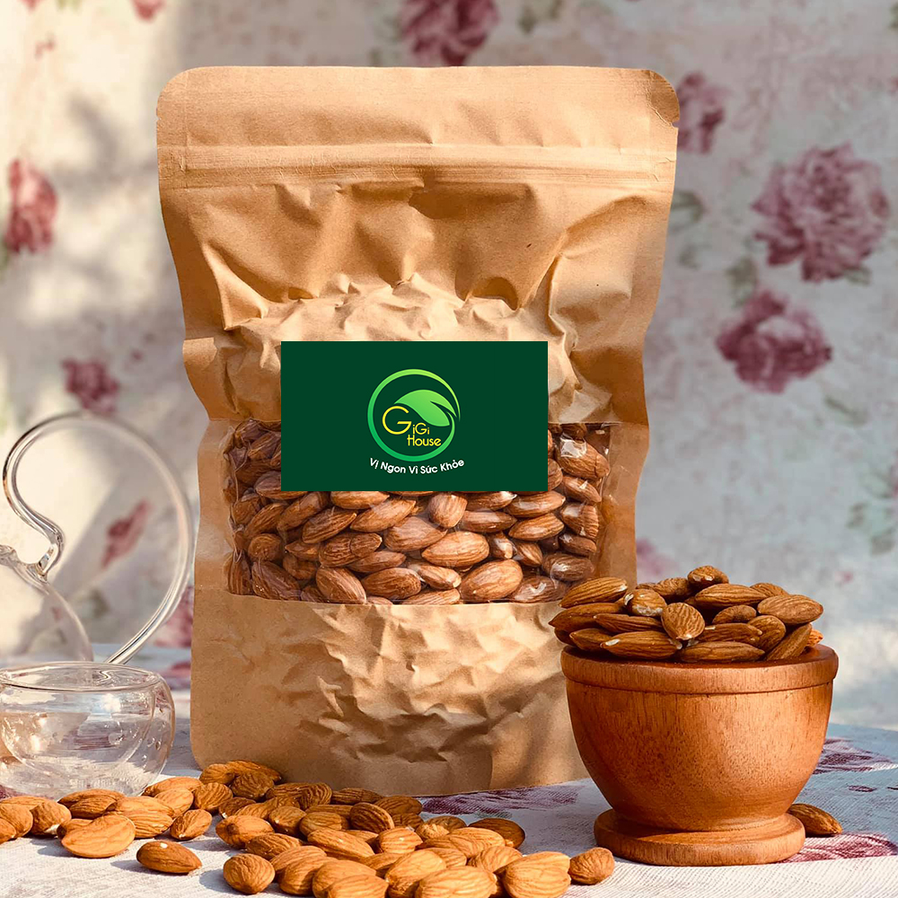 Hạnh Nhân Rang Mộc Nhập Khẩu Mỹ 500gr