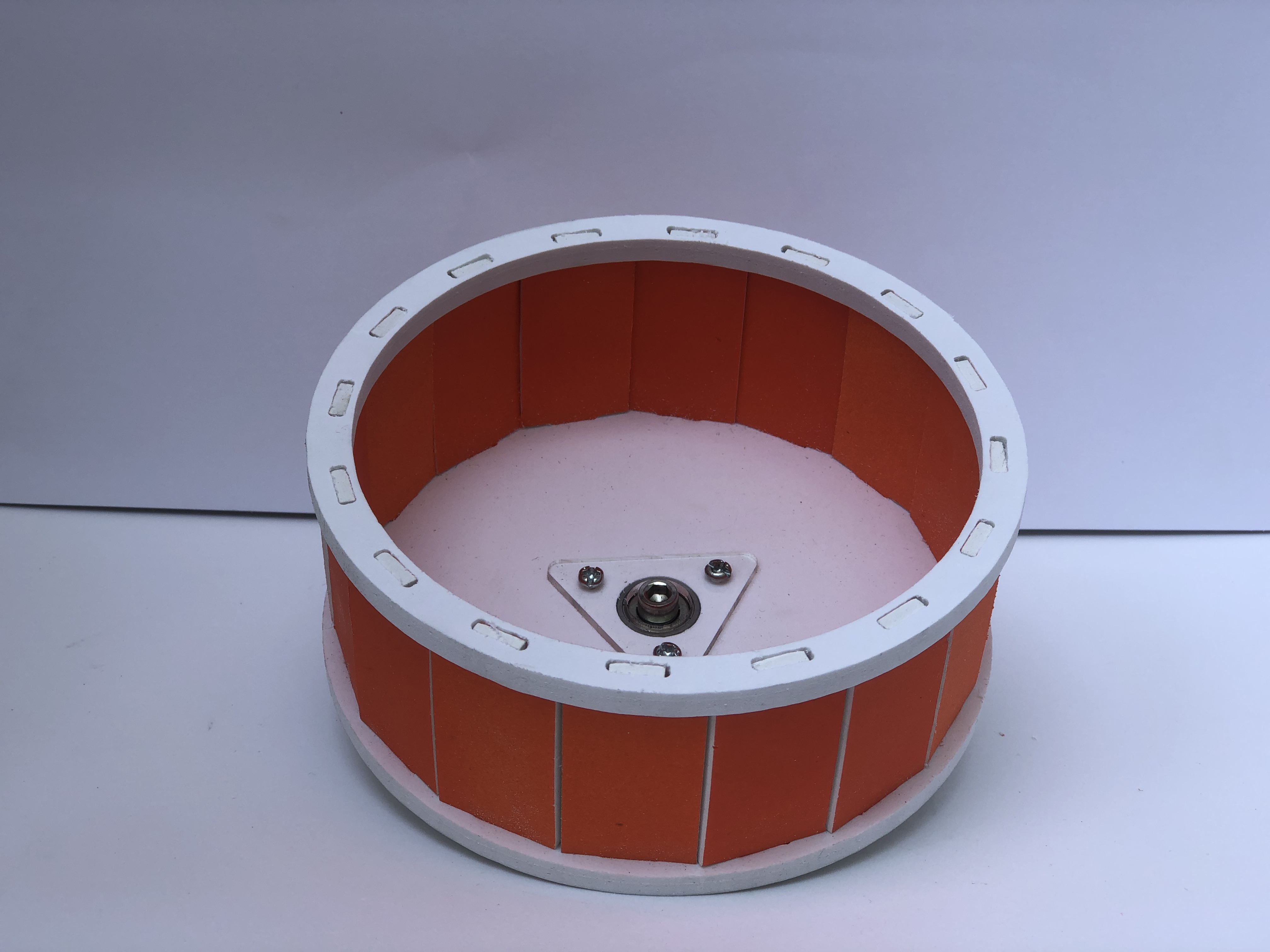 Whell gắn lồng Oval cho hamster robo