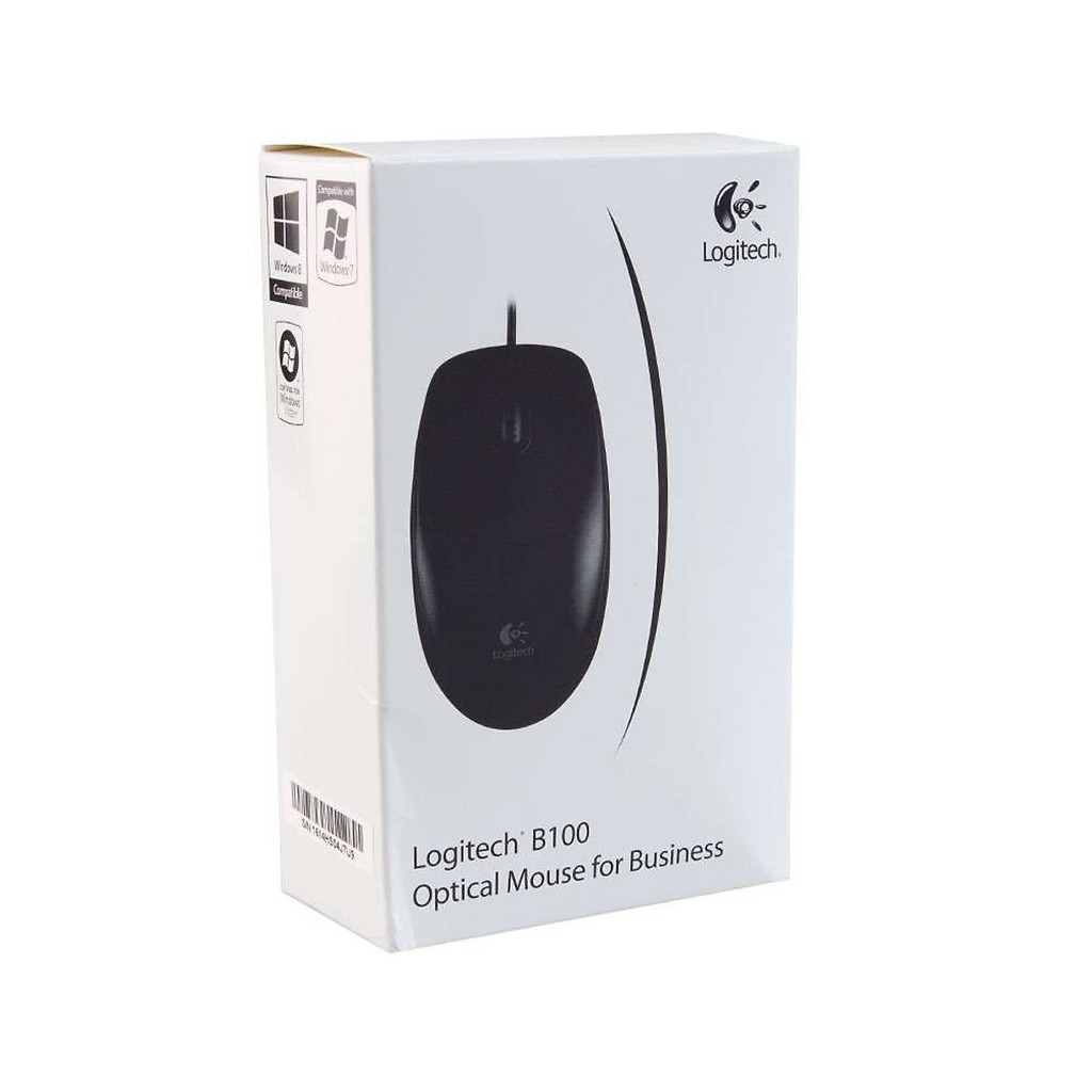 Chuột quang Logitech B100 (Đen) ttshop247