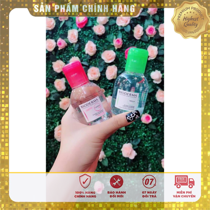 [HCM]Nước Tẩy trang Bio Sensibio H20 100ml chuẩn Pháp [CHÍNH HÃNG]