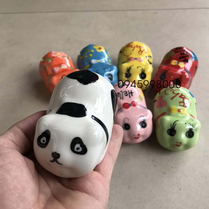 Heo đất mini sứ Bát Tràng siêu cute chỉ bằng nắm tay