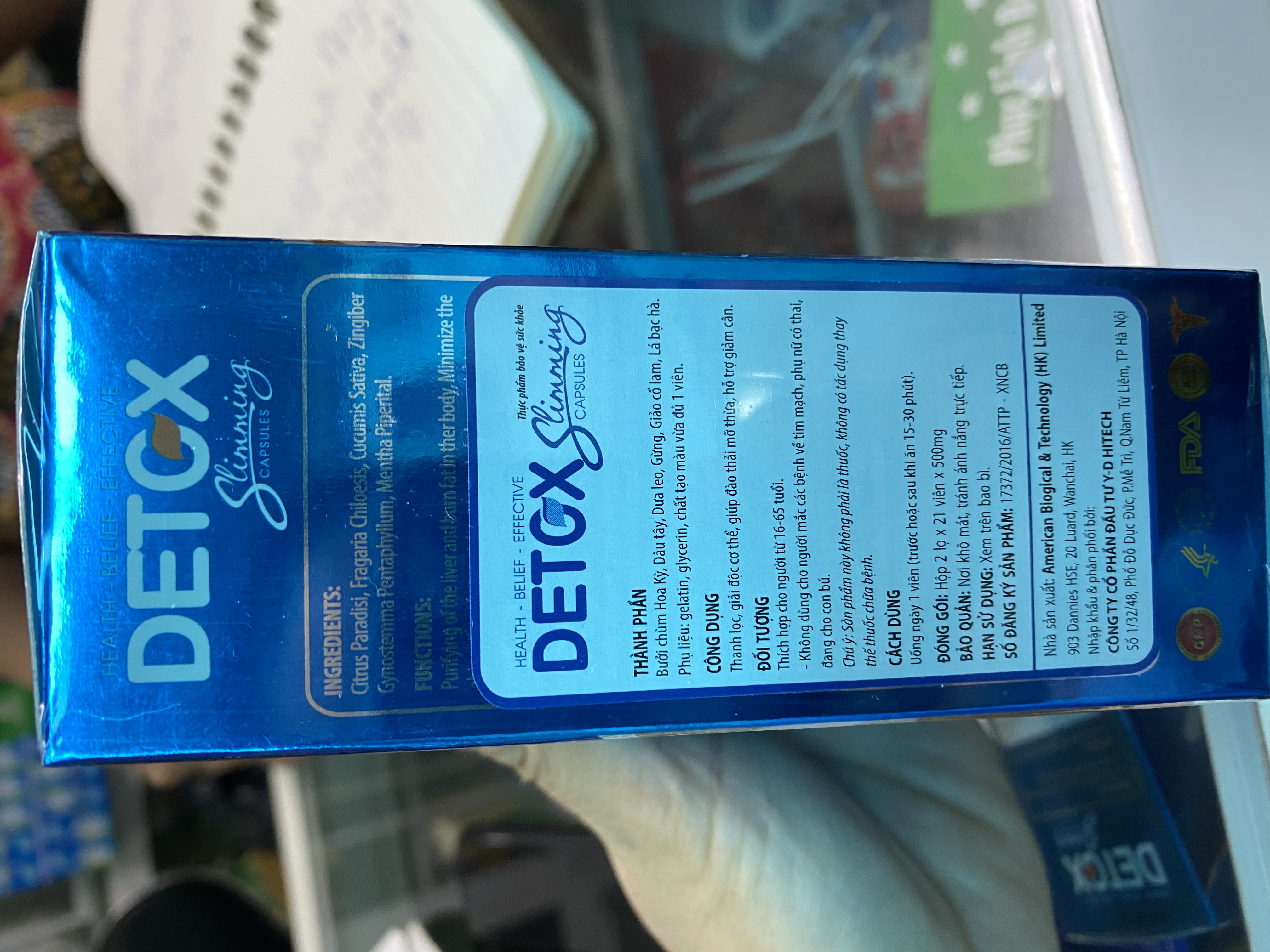 DETOX GIẢM CÂN CỦA MỸ - MINH QUÂN