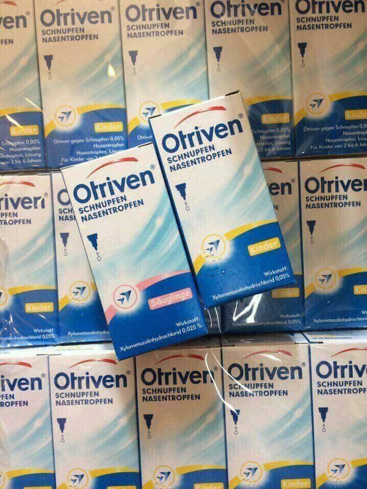 Nhỏ mũi Otriven Đức 0,05%