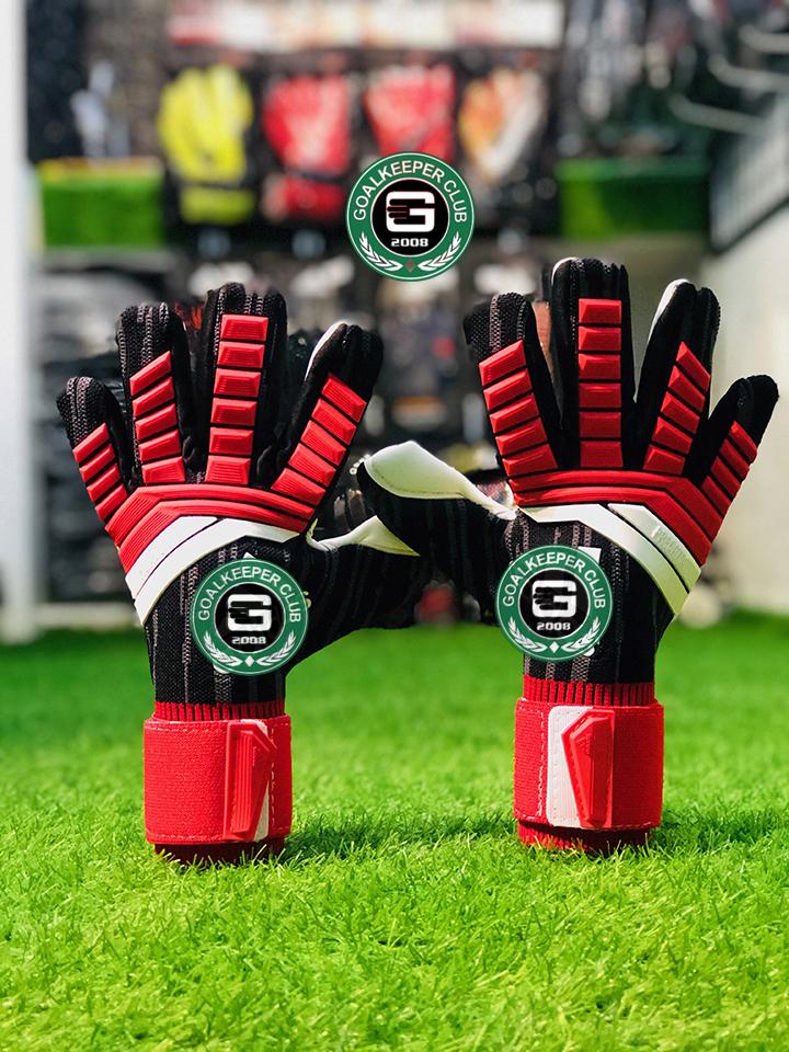 Găng tay thủ môn A Predator Pro - Đen Đỏ