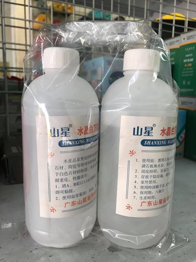 KEO DÁN ĐÁ AB TRẮNG SỨ