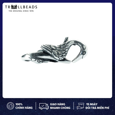 TROLLBEADS Khóa bạc cao cấp Heaven Crane Lock - TAGLO-00041