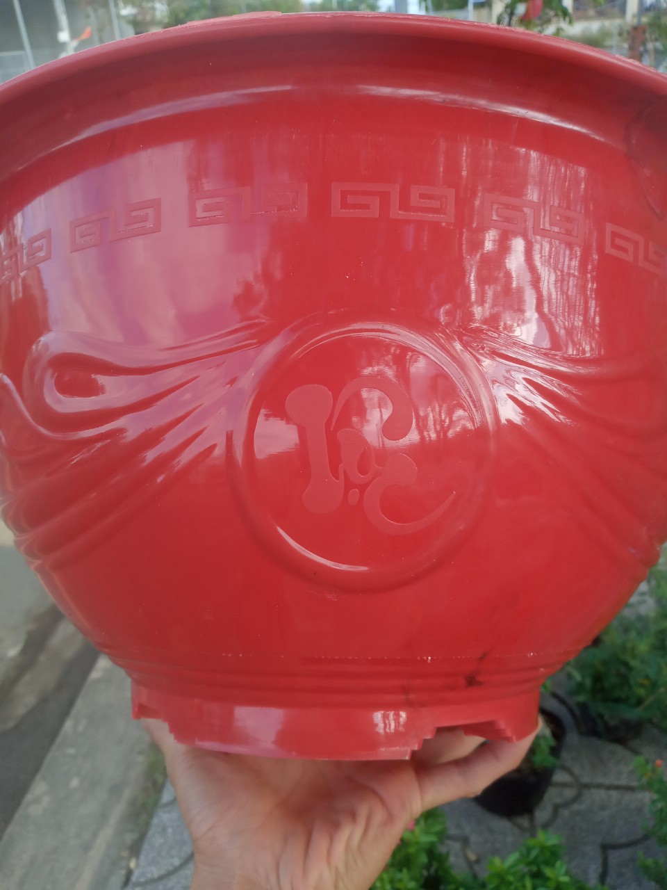 Chậu Trồng Cây T48 Đỏ