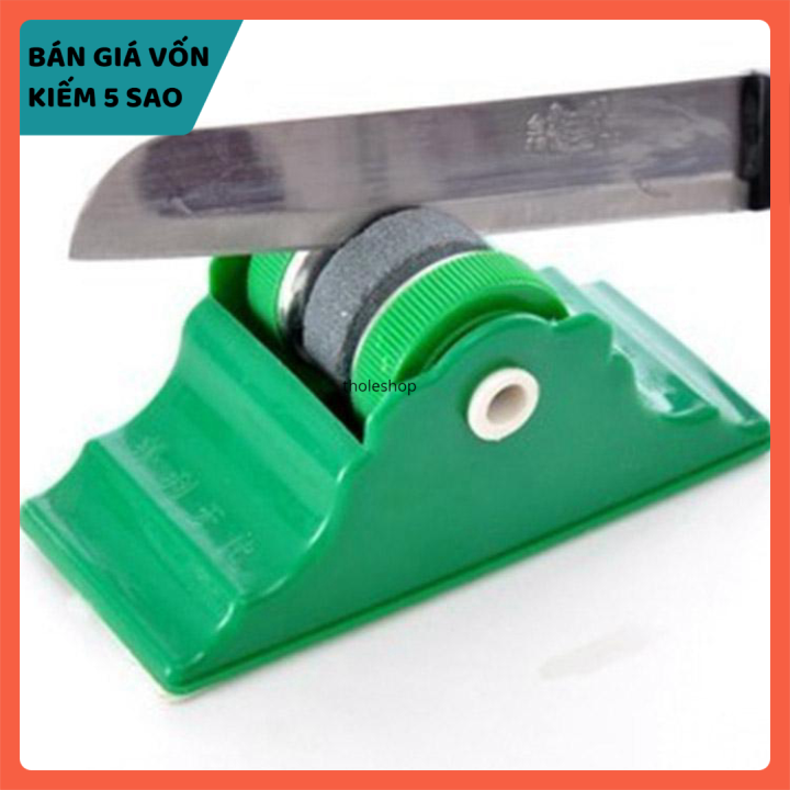 Đá mài dao kéo có đế mài cực nhanh cực sắc - đá mài dao kéo - dụng cụ nhà bếp - dụng cụ mài dao - máy mài dao