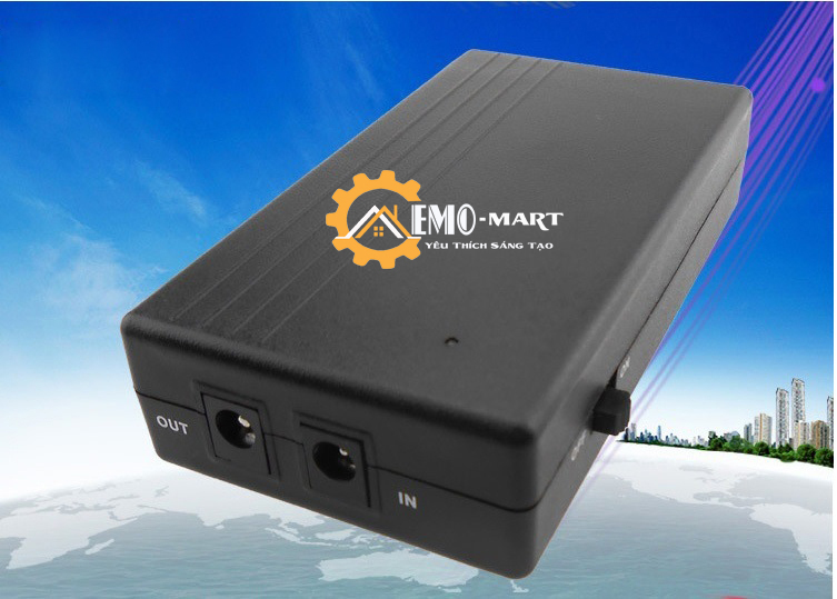 [FreeshipMAX] Nguồn dự phòng UPS mini 5V/9V/12V-1A