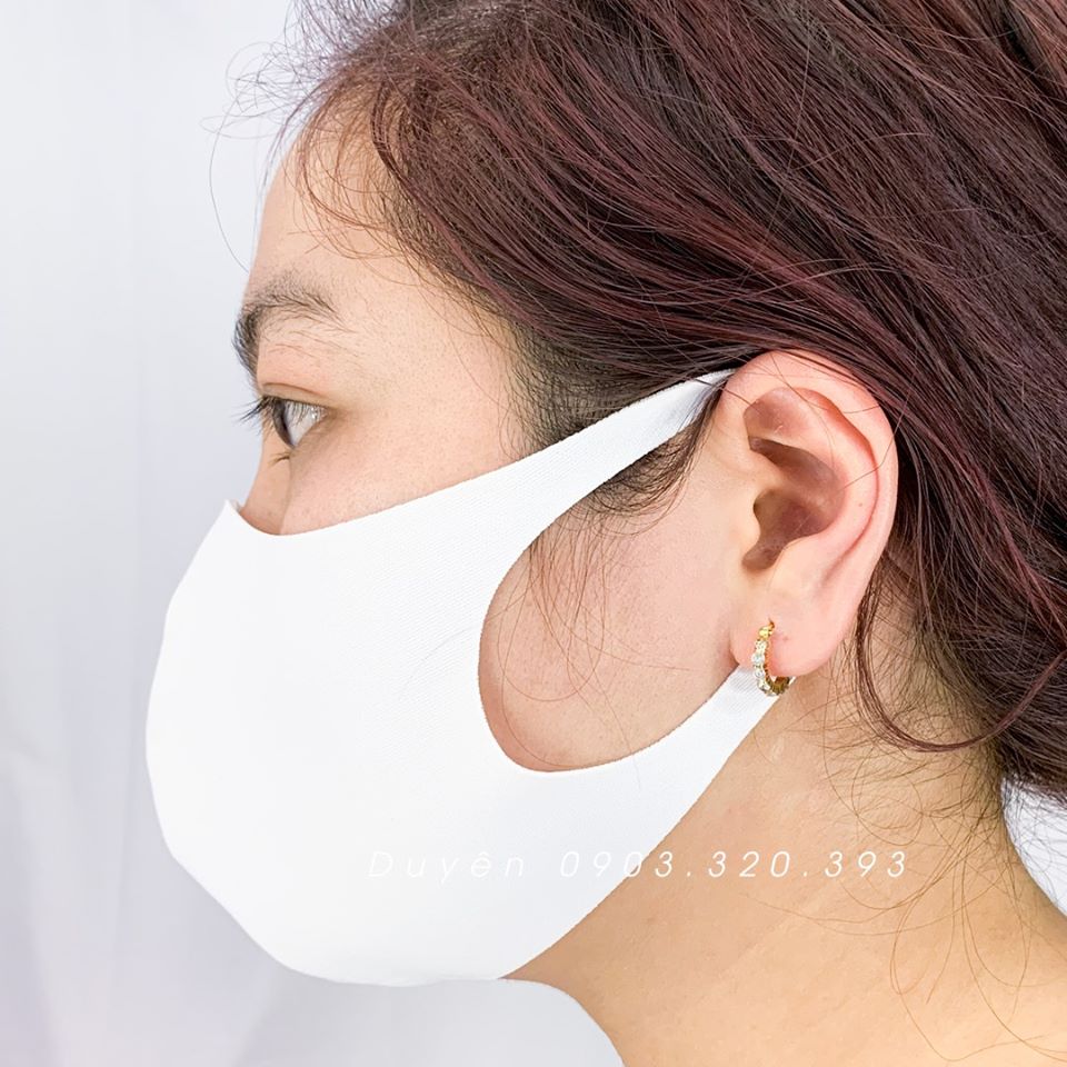 [HCM]Khẩu trang poly 2 da siêu mịn