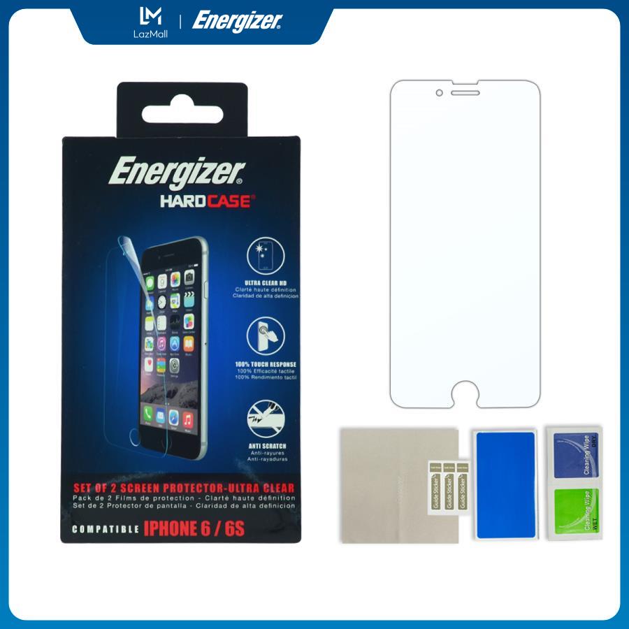 BỘ MIẾNG DÁN MÀN HÌNH IPHONE 6 PET ENERGIZER HC - ENSPCLCLIP6S