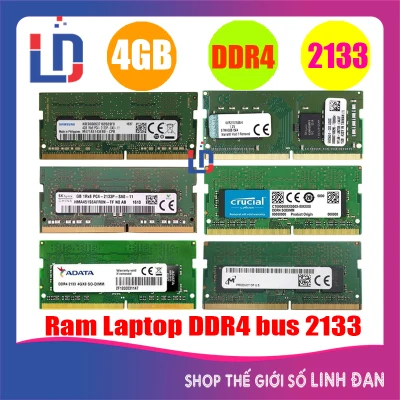 Ram laptop 4GB DDR4 bus 2133 (nhiều hãng)samsung hynix kingston - LTR4 4GB