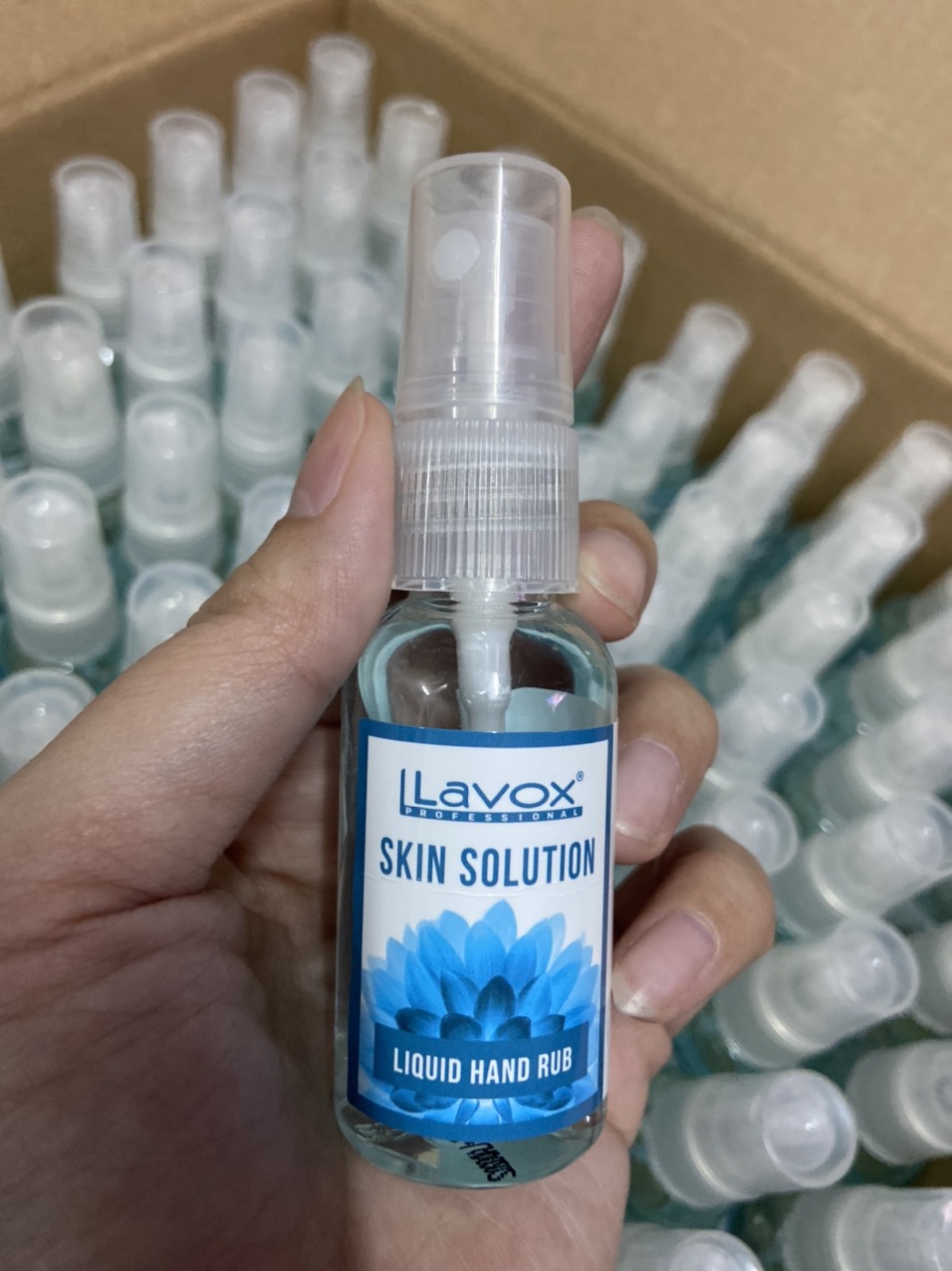 [HCM]NƯỚC RỬA TAY KHÔ DIỆT KHUẨN LAVOX MINI 30ML