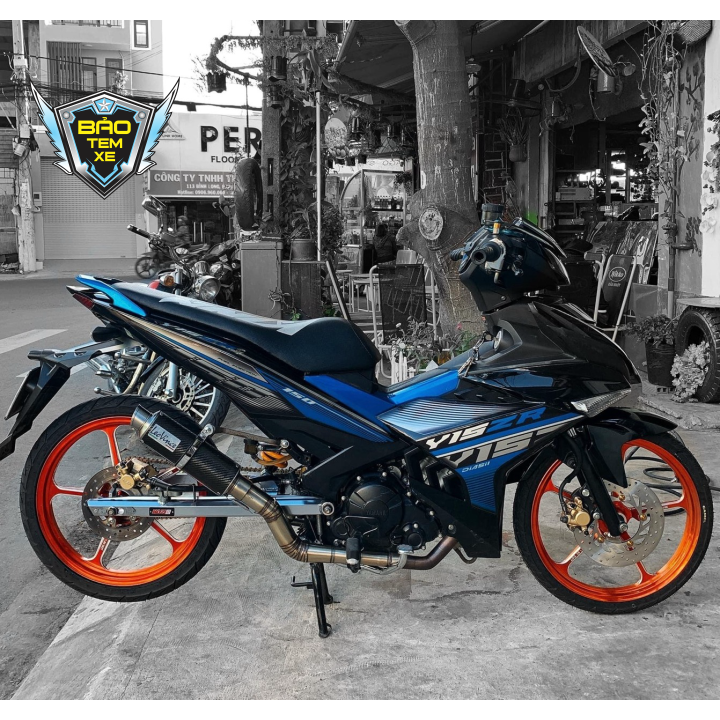 [ FREE SHIP ] TEM RỜI XE EXCITER 150 Y15ZR XANH ĐEN
