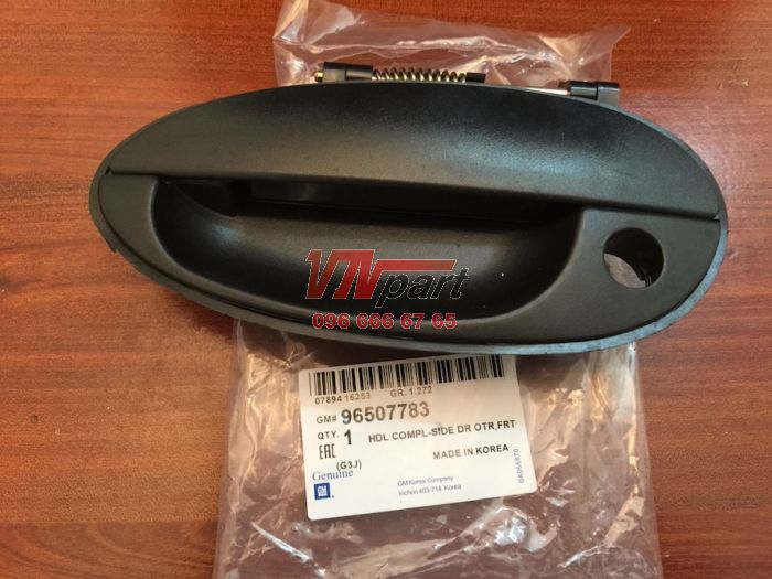 Tay mở cửa ngoài trước trái daewoo matiz | 96507783