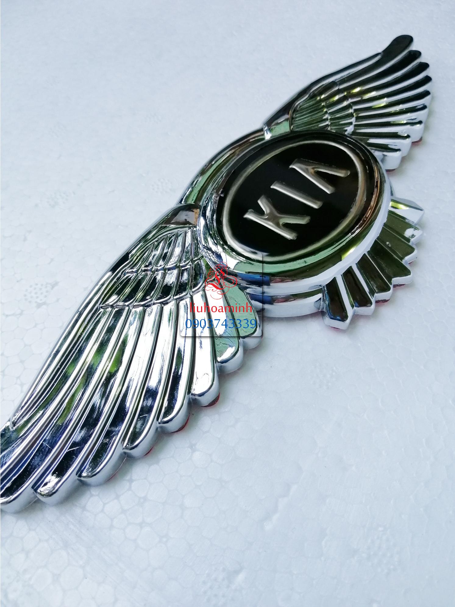 Logo cánh chim 3D KIA (nằm)