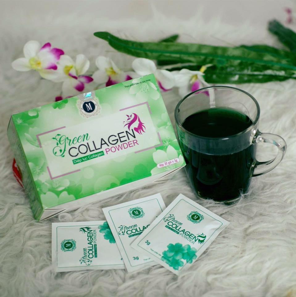Diệp lục Collagen – Bổ xung dưỡng chất, thải độc, đẹp da.