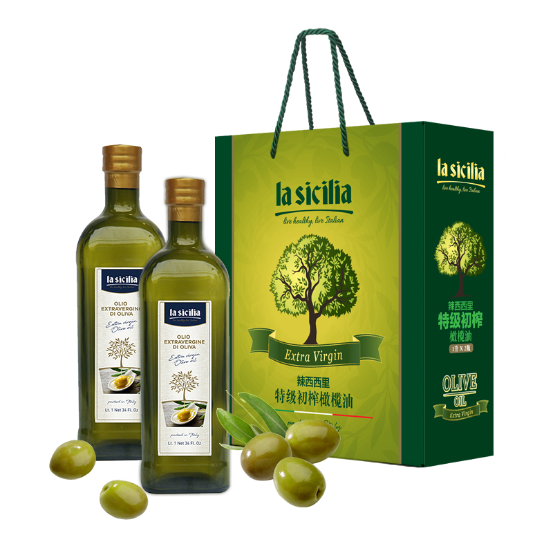 Nhập khẩu Ý Dầu Olive Extra Virgini La Sicilia 500ml