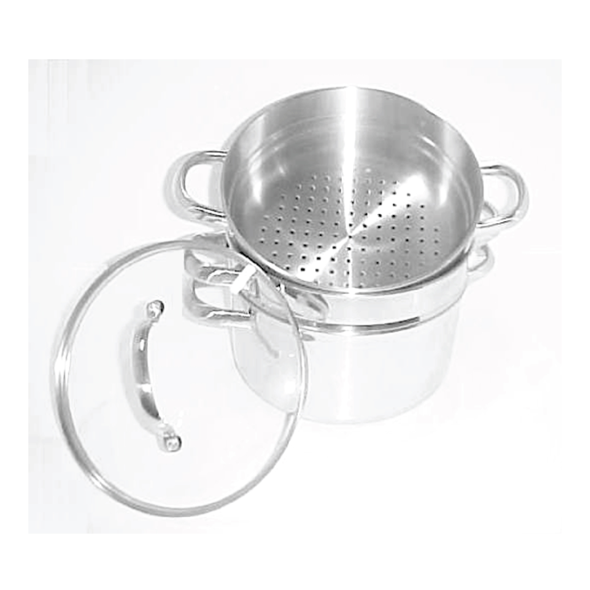 Xửng Hấp Inox Ba Tầng Prestige 20cm