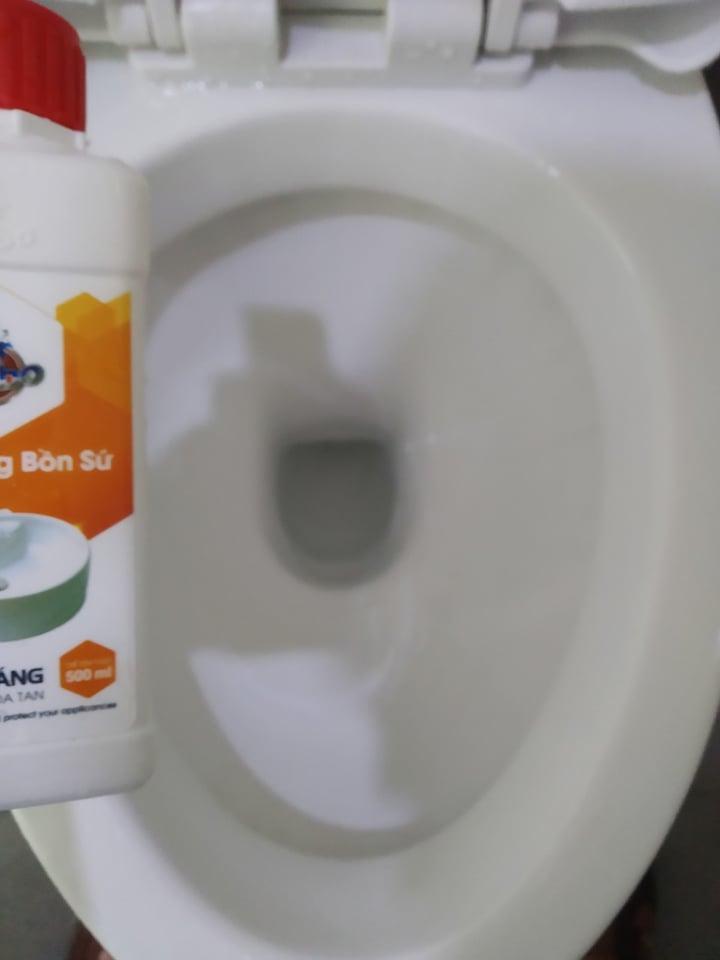 Tẩy trắng  bồn sứ, đánh bay cáu cặn lâu năm, sáng sạch như mới Sabo-S 1 Lít