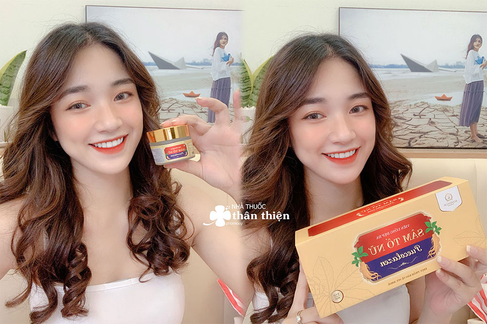 Sâm Tố Nữ Puecolazen - Viên uống đẹp da.
