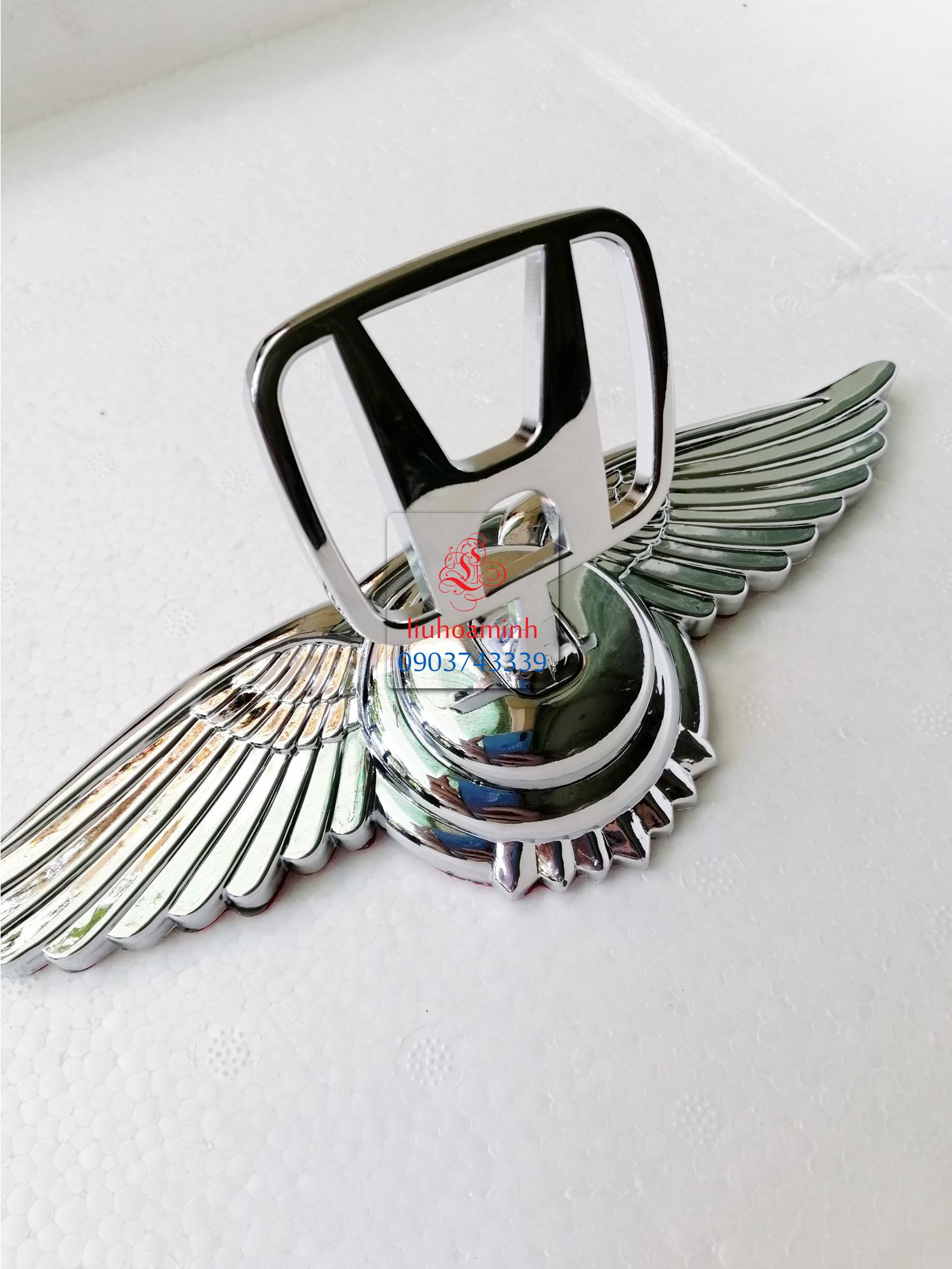Logo cánh chim 3D Honda (đứng)