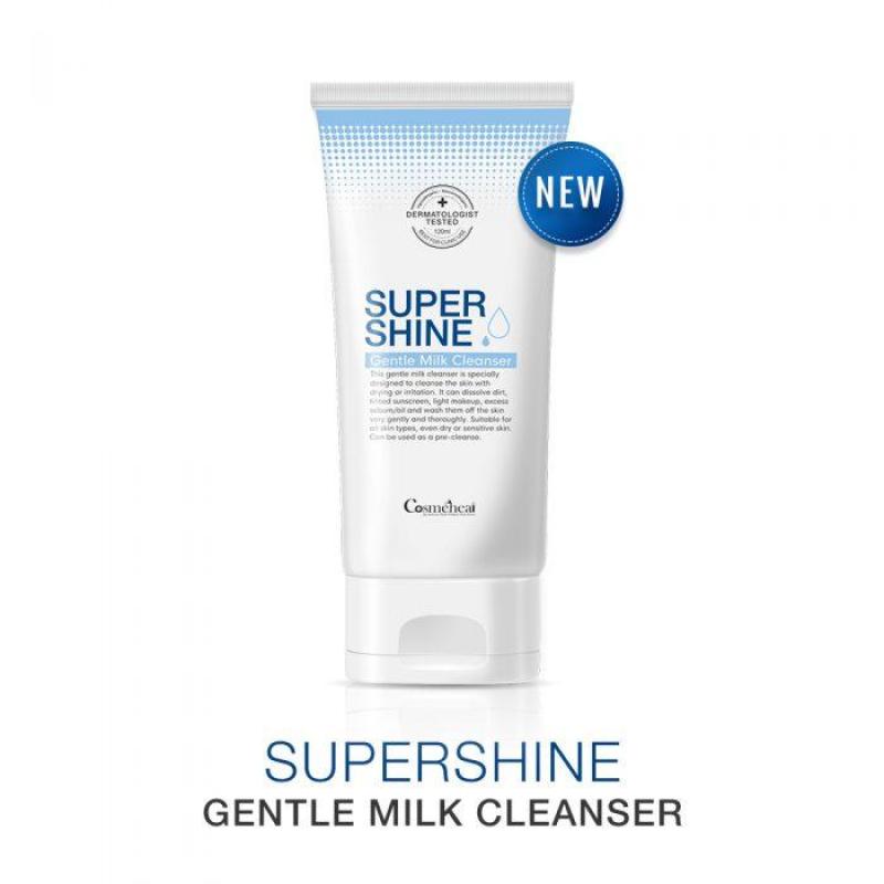 Sữa rửa mặt không bọt Super Shine Gentle Milk Cleanser 120ml nhập khẩu