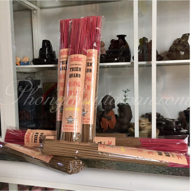 Nhang Trầm Huế Thiên Quang Rất Thơm Không Độc Hại 80 nén- Shop phongthuy888