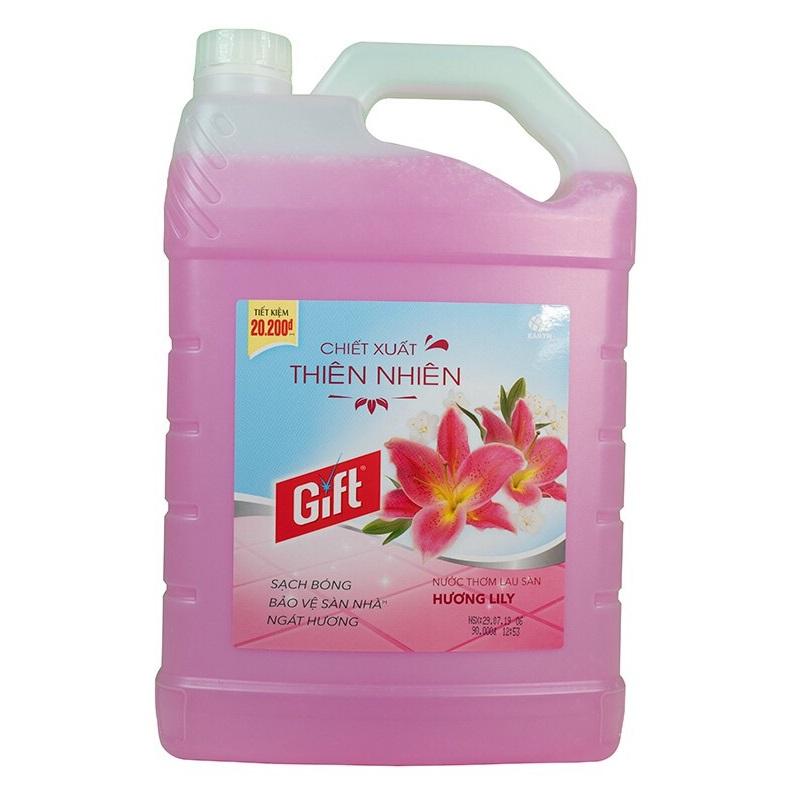 [HCM]Nước lau sàn Gift hương Lily 3.8kg