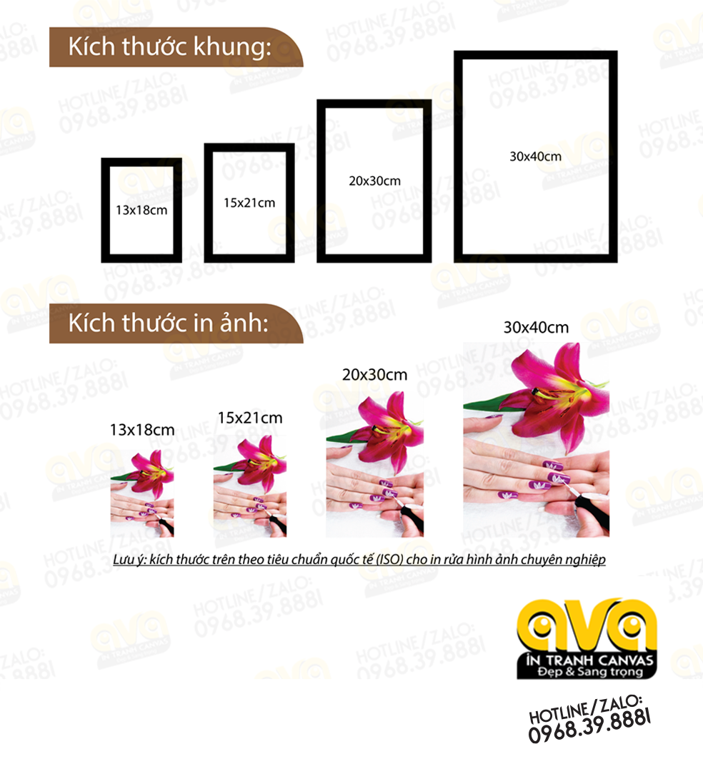 Bộ 3 Khung thư pháp - Phúc lộc thọ