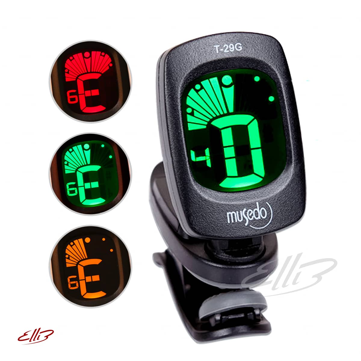 [HCM]Máy lên dây đàn Musedo T-29G Tuner dành cho Guitar