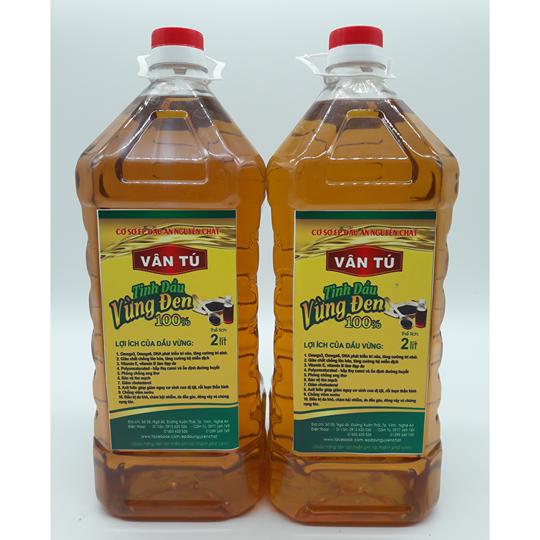 2LIT DẦU VỪNG ĐEN (Dầu mè đen) NGUYÊN CHẤT