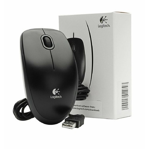 Chuột quang Logitech B100 (Đen) ttshop247