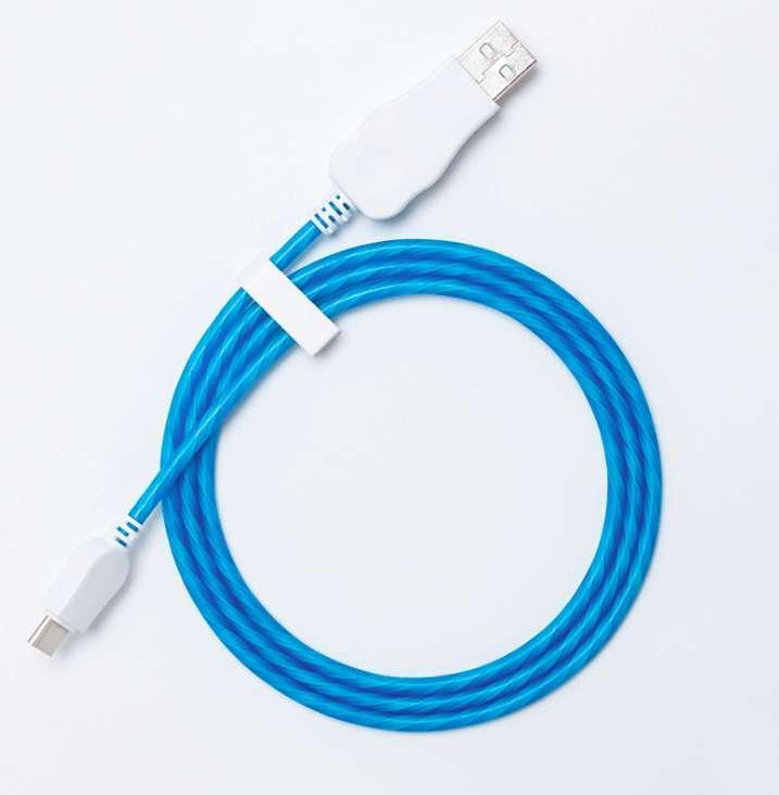 [HCM]Cáp Sạc Điện Thoại Android Dây Quang Học Phát Sáng