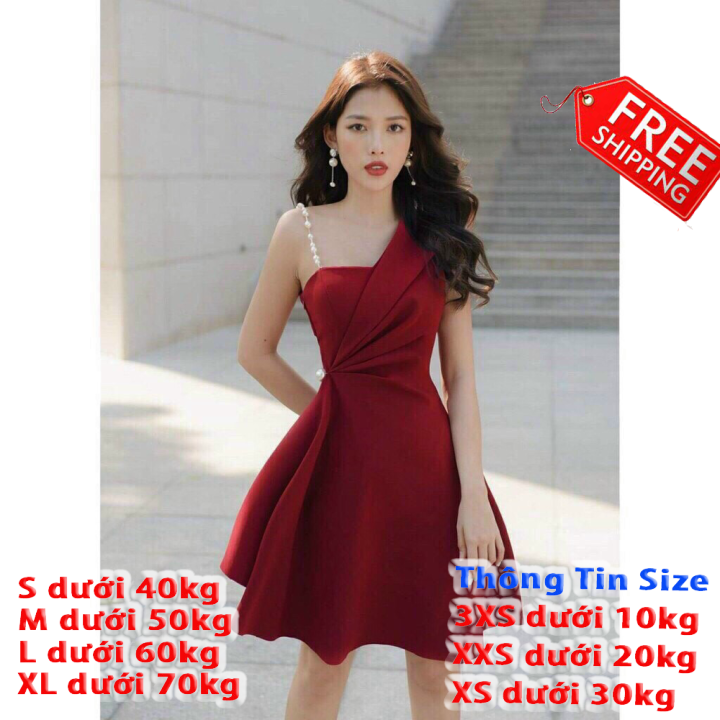 [HCM][FREESHIP TOÀN QUỐC] Đầm hai dây Đầm Váy Nữ Dáng Xòe Kết Nơ Tay Xòe Phối Lụa đầm 2 dây dư tiệc đi chơi Umi siêu xinh MTB