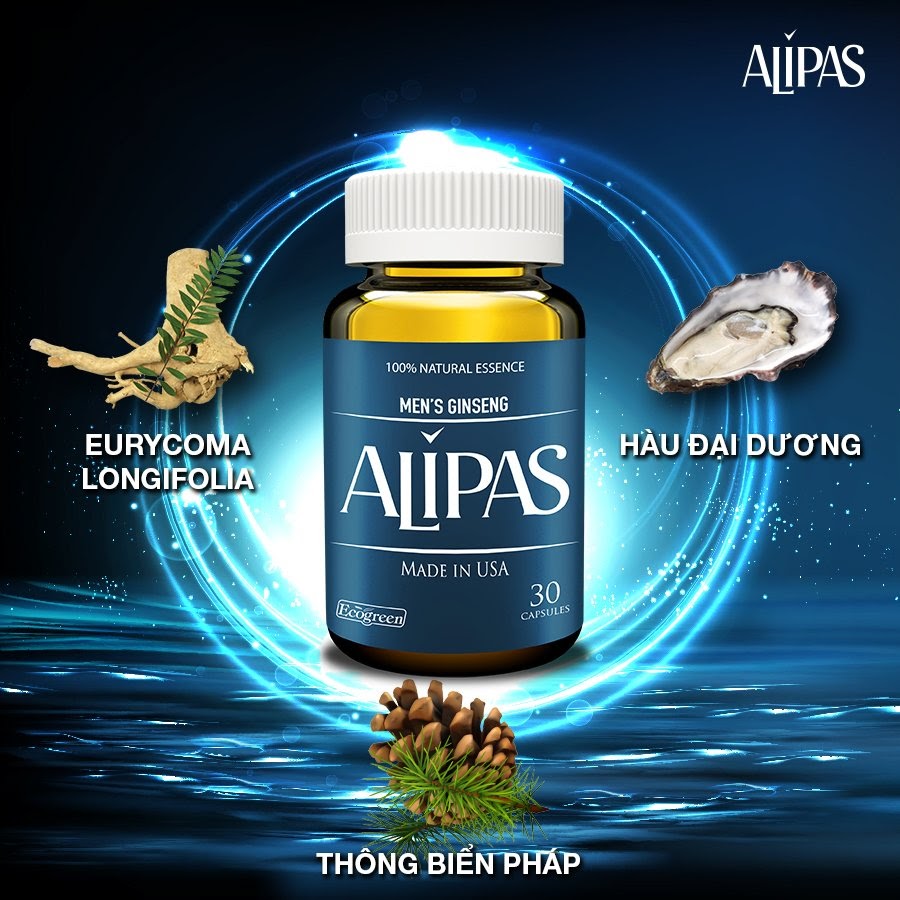 SÂM ALIPAS PLATINUM HỘP 30 VIÊN