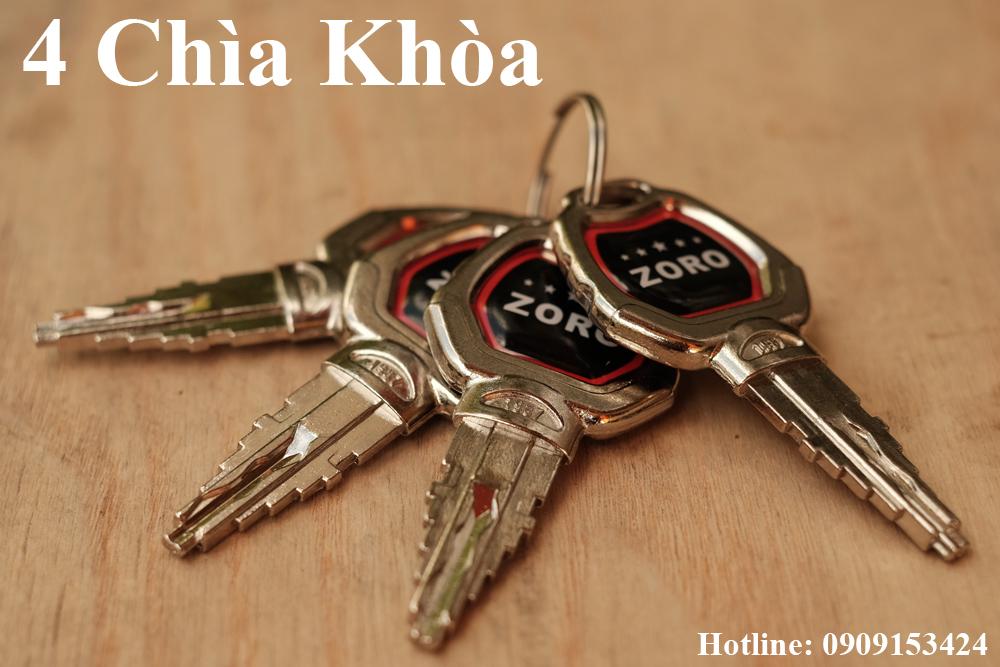 [HCM]Ổ KHÓA CAO CẤP ZORO - GỌNG SIÊU CỨNG