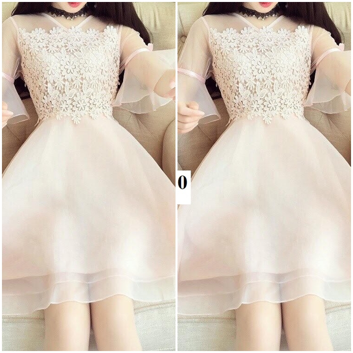 [HCM]ĐẦM REN PHỐI LƯỚI B500 ĐỦ SIZE 30 ĐẾN 72KG