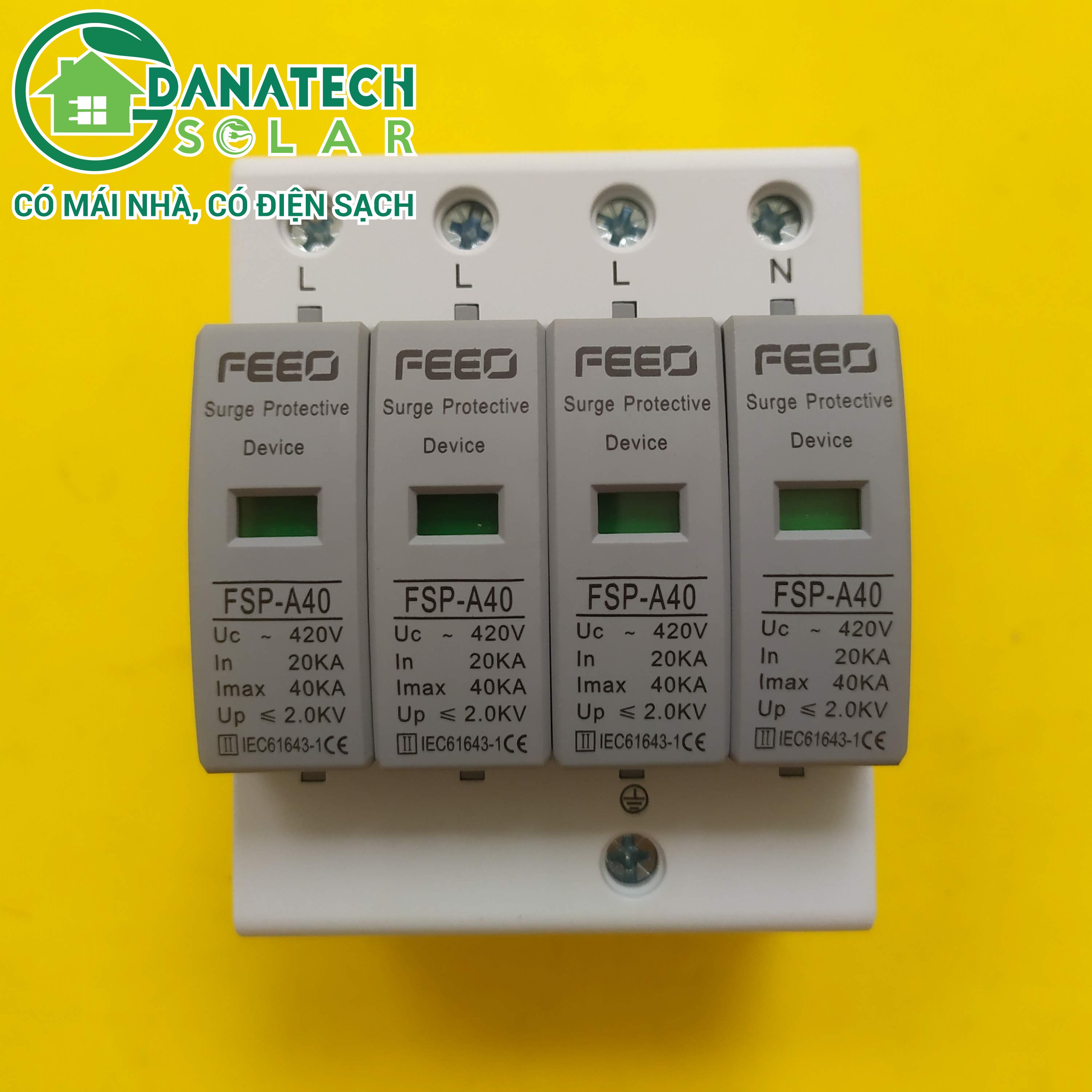 Thiết bị cắt sét - chống sét lan truyền AC FEEO