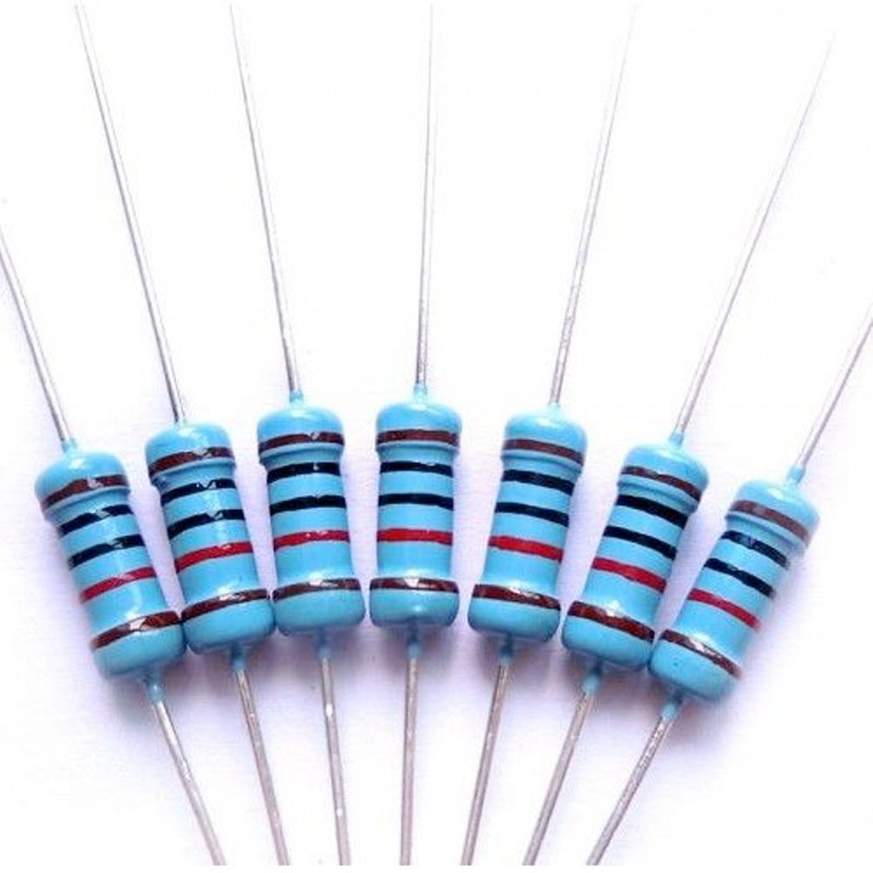 Combo100 con Điện trở 1/4W các loại, sai số 1%,